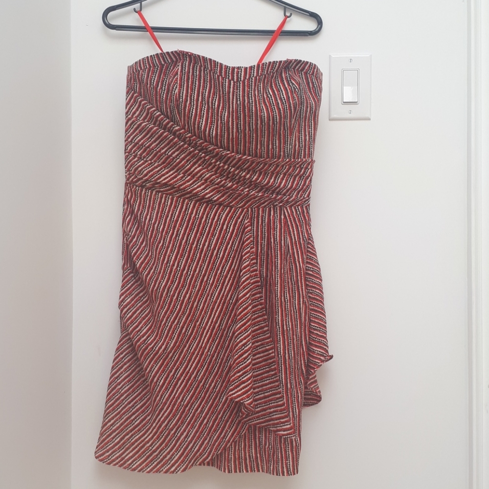 Strapless dress